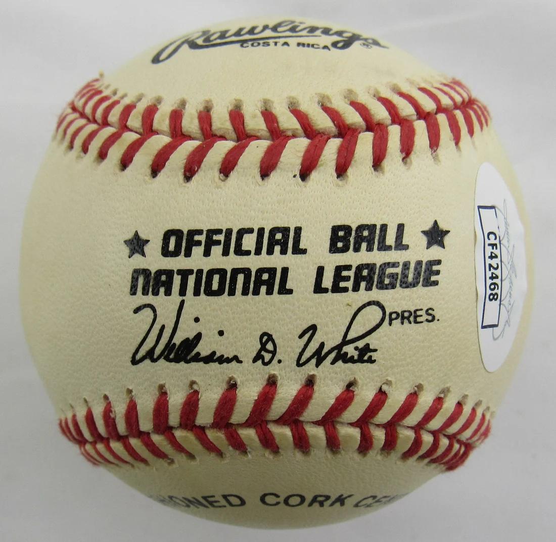 Barry Bonds Signed ONL Baseball (JSA) at PristineAuction.com Barry Bonds Signed ONL Baseball (JSA) at PristineAuction.com