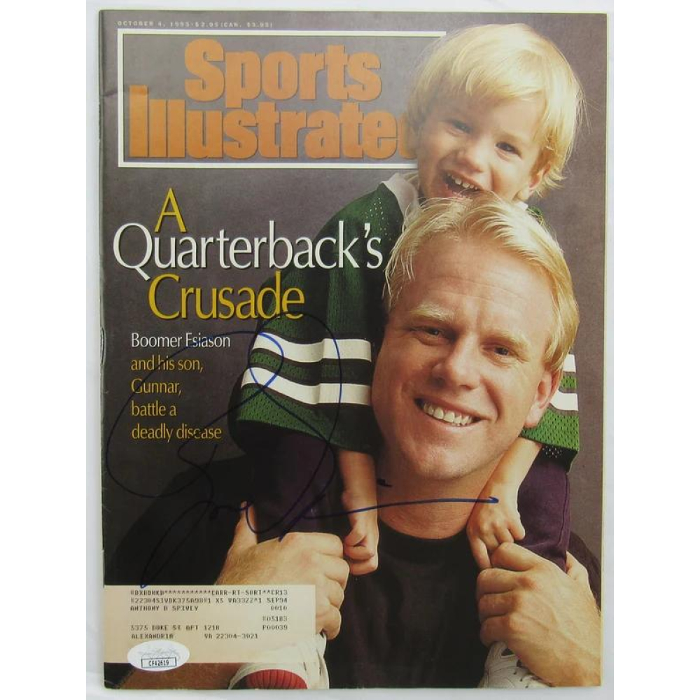 Boomer Esiason Signed "Sports Illustrated" Magazine (JSA) at PristineAuction.com
