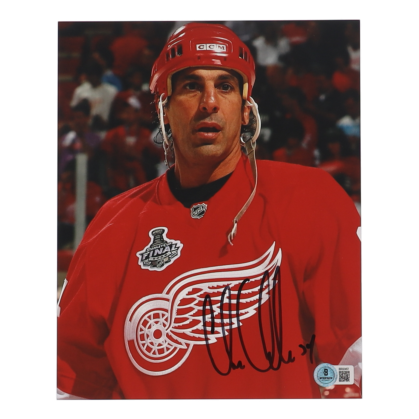 Chris Chelios Signed Red Wings 8x10 Photo (Beckett) at PristineAuction.com Chris Chelios Signed Red Wings 8x10 Photo (Beckett) at PristineAuction.com