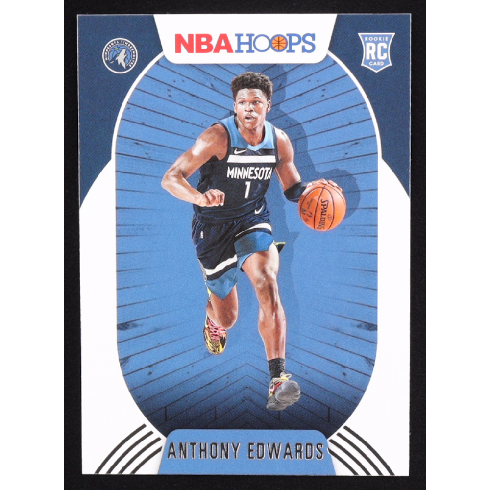 Anthony Edwards 2020-21 Hoops #216 RC at PristineAuction.com