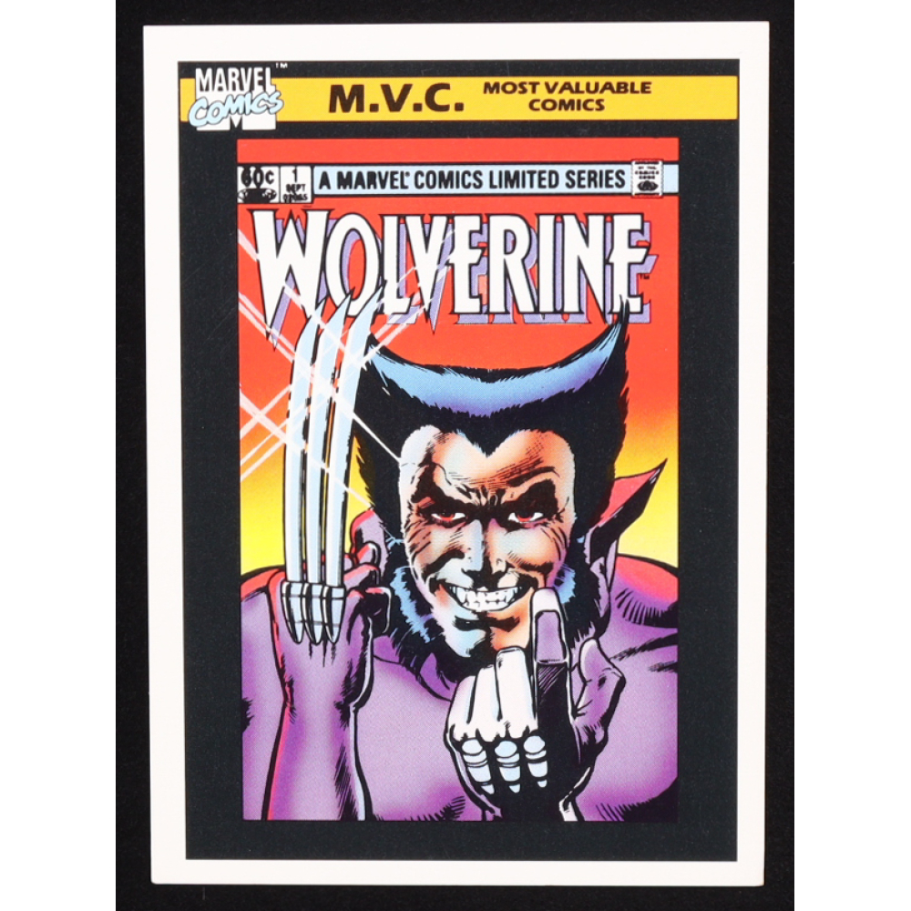 Wolverine 1990 Impel Marvel Universe I #133 / Limited Series #1 at PristineAuction.com
