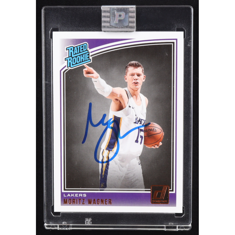 Moritz Wagner Signed 2018-19 Donruss #197 RR RC (PA) at PristineAuction.com