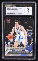 Kon Knueppel Signed 2024-25 Bowman University Now #48 RC (JSA & CGC 9 | Autograph Graded 10) at PristineAuction.com