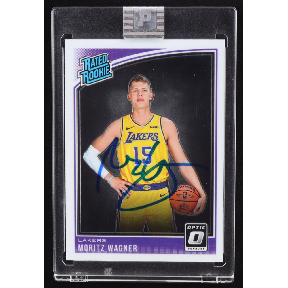 Moritz Wagner Signed 2018-19 Donruss Optic #197 RR RC (PA) at PristineAuction.com