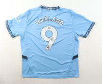 Erling Haaland Signed Puma Manchester City Authentic Jersey (Beckett) at PristineAuction.com