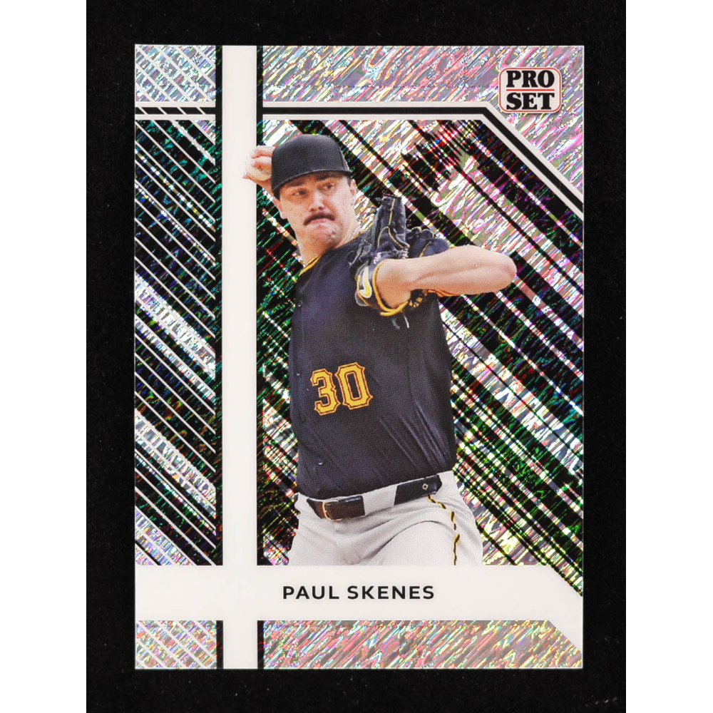 Paul Skenes 2024 Leaf Collective Promo Pro Set Shimmer Silver #PSB5 #7/7 RC at PristineAuction.com