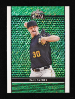 Paul Skenes 2024 Leaf Collective Promo Leaf Shimmer Green #LB5 #29/50 RC at PristineAuction.com
