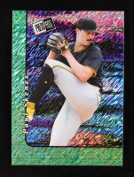 Paul Skenes 2024 Leaf Collective Promotional 2000 Press Pass Green Shimmer #20B-5 #19/50 RC at PristineAuction.com