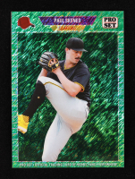 Paul Skenes 2024 Leaf Collective Promo '89 Pro Set Shimmer Green #89B5 #03/50 RC at PristineAuction.com