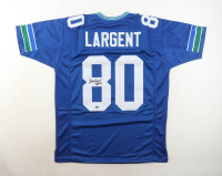 Steve Largent Signed Jersey Inscribed "HOF 95" (Schwartz) at PristineAuction.com