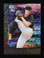 Paul Skenes 2024 Leaf Collective Promotional 2000 Press Pass Black Shimmer #20B-5 #02/25 RC at PristineAuction.com