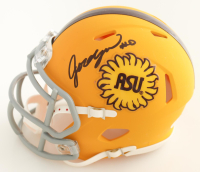 Jordyn Tyson Signed Arizona State Sun Devils Speed Mini Helmet (JSA) at PristineAuction.com