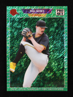 Paul Skenes 2024 Leaf Collective Promo '89 Pro Set Shimmer Green #89B5 #32/50 RC at PristineAuction.com