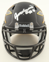 Jordyn Tyson Signed Arizona State Sun Devils Matte Alternate Speed Mini Helmet (JSA) at PristineAuction.com