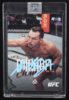 Michael Chandler Signed 2021 Panini Chronicles UFC Pink #56 RC / Luminance (PA) at PristineAuction.com