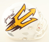 Jordyn Tyson Signed Arizona State Sun Devils Alternate Speed Mini Helmet (JSA) at PristineAuction.com