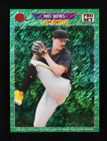 Paul Skenes 2024 Leaf Collective Promo '89 Pro Set Shimmer Green #89B5 #29/50 RC at PristineAuction.com