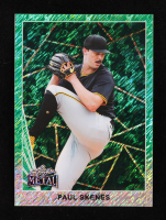 Paul Skenes 2024 Leaf Collective Promo '90 Leaf Shimmer Green #90B5 #03/50 RC at PristineAuction.com