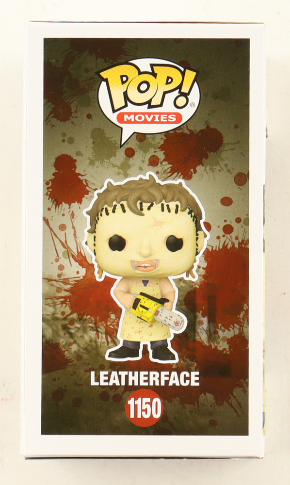Mark Burnham Signed "The Texas Chainsaw Massacre" #1150 Leatherface Funko Pop! Vinyl Figure Inscribed "Leatherface" (JSA) at PristineAuction.com Mark Burnham Signed "The Texas Chainsaw Massacre" #1150 Leatherface Funko Pop! Vinyl Figure Inscribed "Leatherface" (JSA) at PristineAuction.com