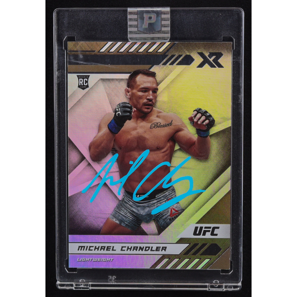 Michael Chandler Signed 2021 Panini Chronicles XR UFC #182 RC (PA) at PristineAuction.com