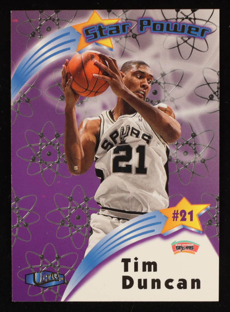 Tim Duncan 1997-98 Ultra Star Power #SP18