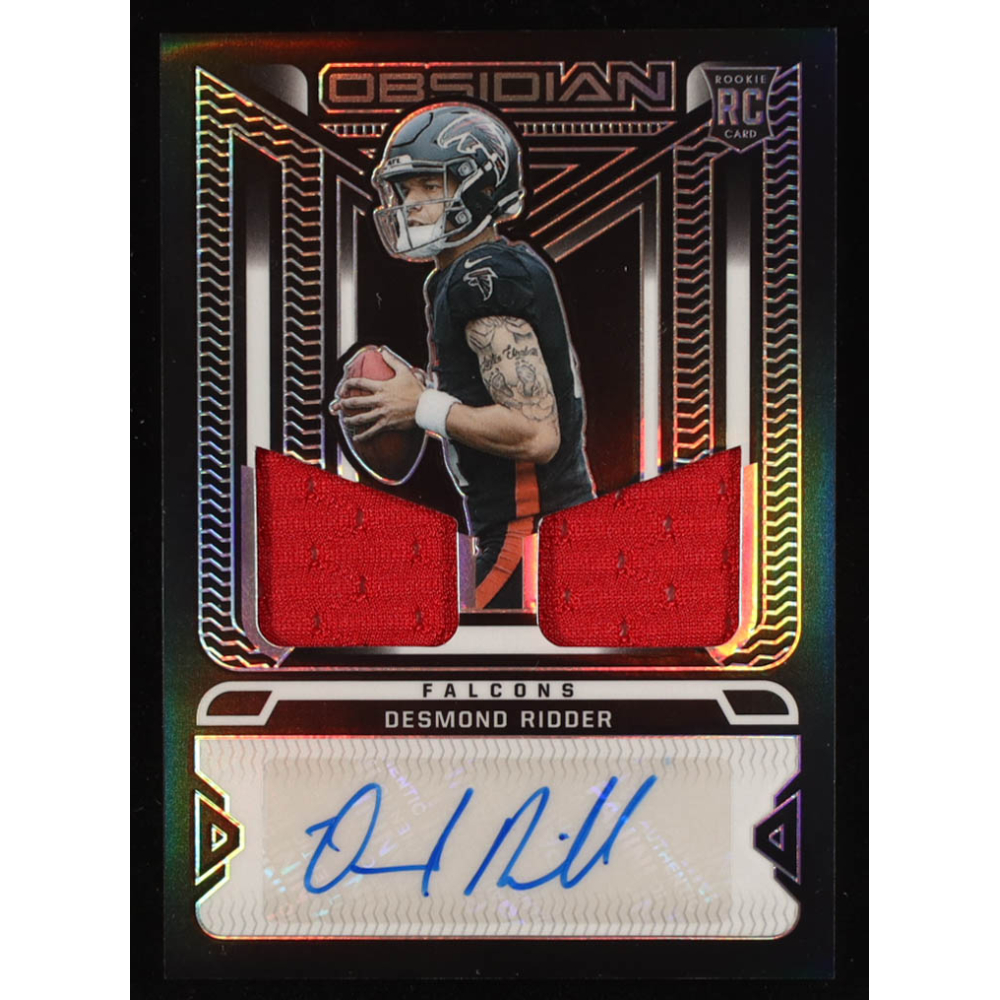 Desmond Ridder 2022 Panini Obsidian #RJIDRI RC #122/175 at PristineAuction.com