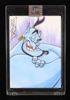 Genie | Aladdin | Original Art Sketch Card by Tom Hodges (1/1 Original Art) at PristineAuction.com