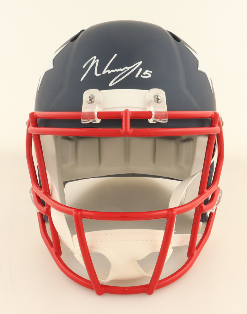 N'Keal Harry Signed Patriots Full-Size AMP Alternate Speed Helmet (JSA) at PristineAuction.com N'Keal Harry Signed Patriots Full-Size AMP Alternate Speed Helmet (JSA) at PristineAuction.com