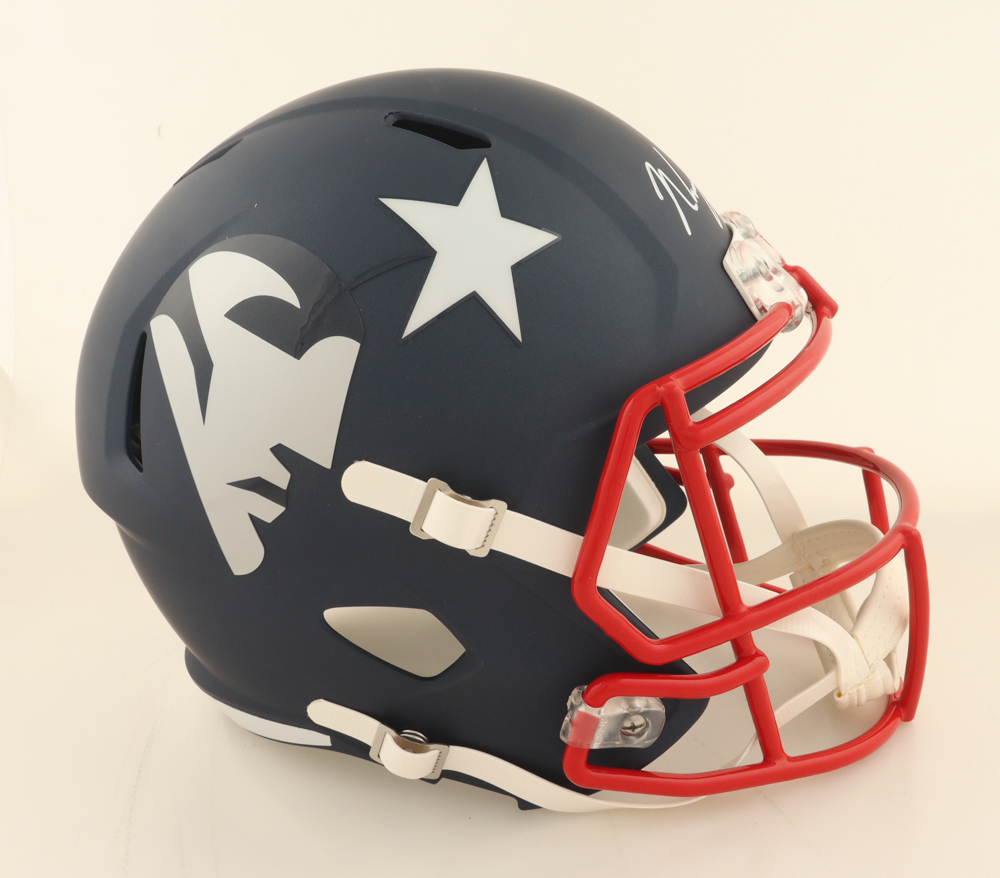 N'Keal Harry Signed Patriots Full-Size AMP Alternate Speed Helmet (JSA) at PristineAuction.com N'Keal Harry Signed Patriots Full-Size AMP Alternate Speed Helmet (JSA) at PristineAuction.com