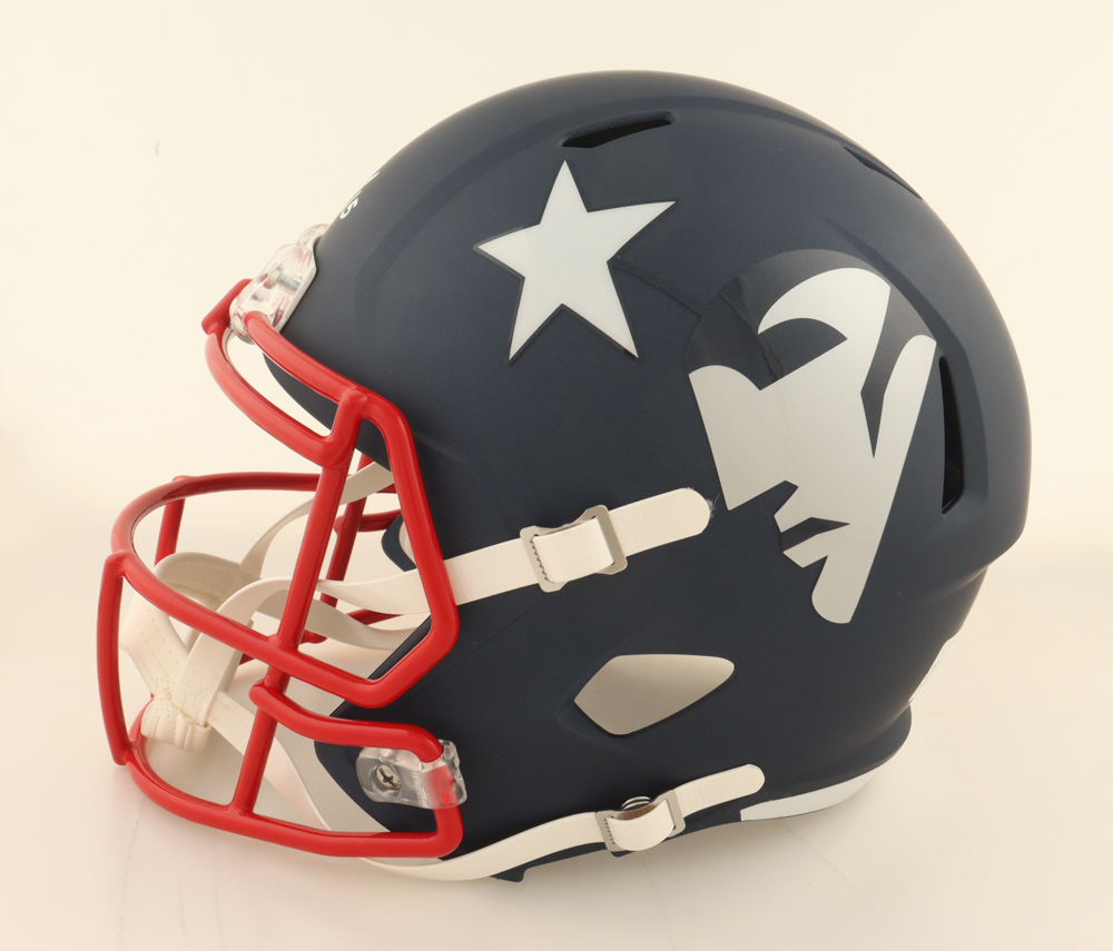 N'Keal Harry Signed Patriots Full-Size AMP Alternate Speed Helmet (JSA) at PristineAuction.com N'Keal Harry Signed Patriots Full-Size AMP Alternate Speed Helmet (JSA) at PristineAuction.com
