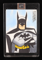 Batman | DC | Original Art Sketch Card by Tom Hodges (1/1 Original Art) at PristineAuction.com