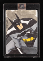 Batman | DC | Original Art Sketch Card by Tom Hodges (1/1 Original Art) at PristineAuction.com