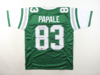 Vince Papale Signed Jersey Inscribed "Invincible" (PSA & Schwartz) at PristineAuction.com