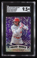 Elly De La Cruz 2023 Leaf Metal Special Release Prized Rookie Mojo Purple #PR25 RC #13/15 (SGC 9.5) at PristineAuction.com