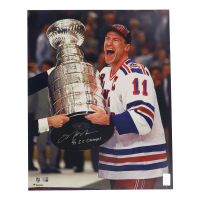 Mark Messier Signed Rangers 16x20 Photo Inscribed "94 SC Champs" (Fanatics) at PristineAuction.com