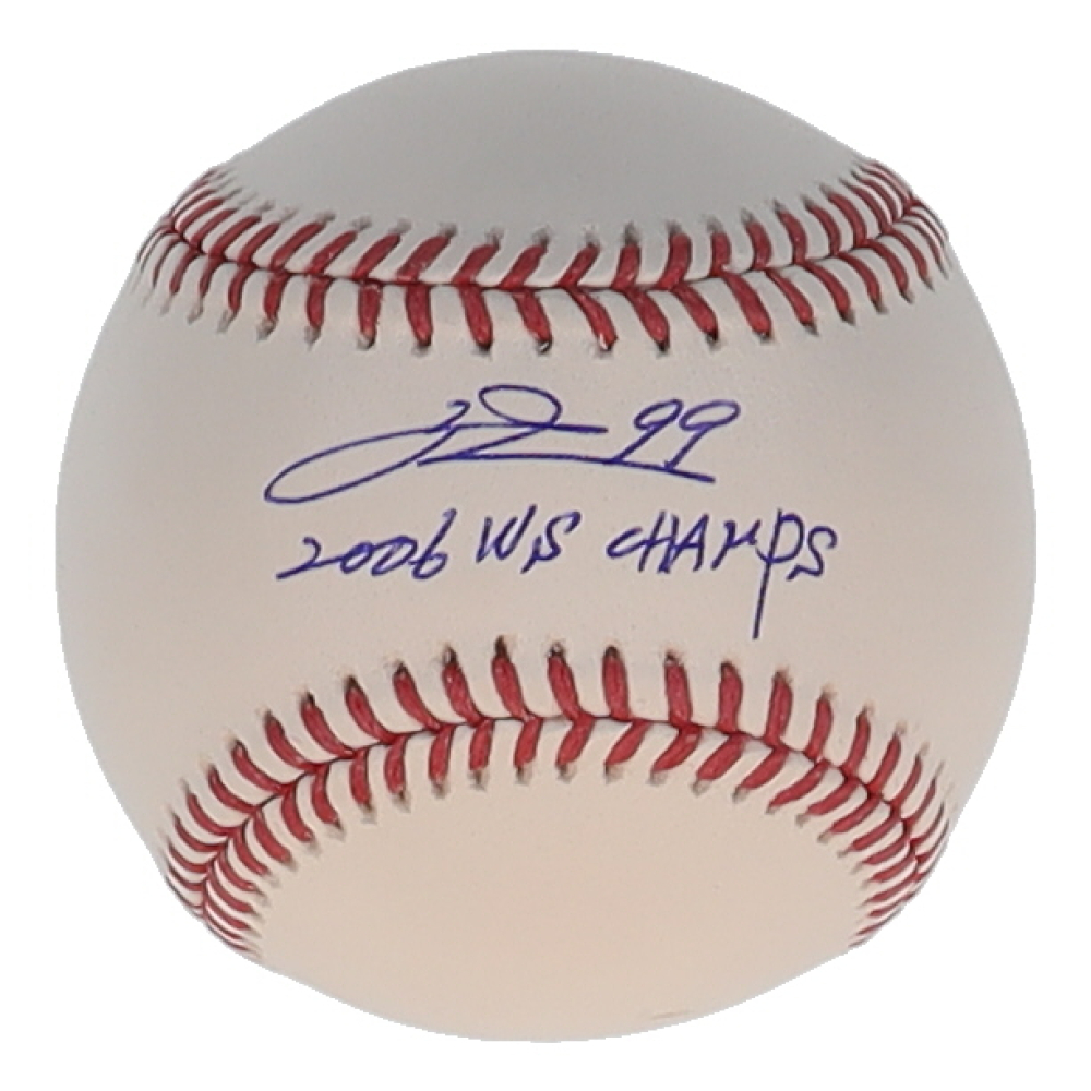 So Taguchi Signed OML Baseball Inscribed "2006 WS Champs" (Beckett) at PristineAuction.com