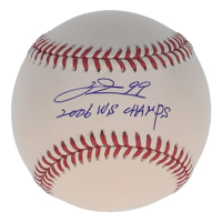 So Taguchi Signed OML Baseball Inscribed "2006 WS Champs" (Beckett) at PristineAuction.com