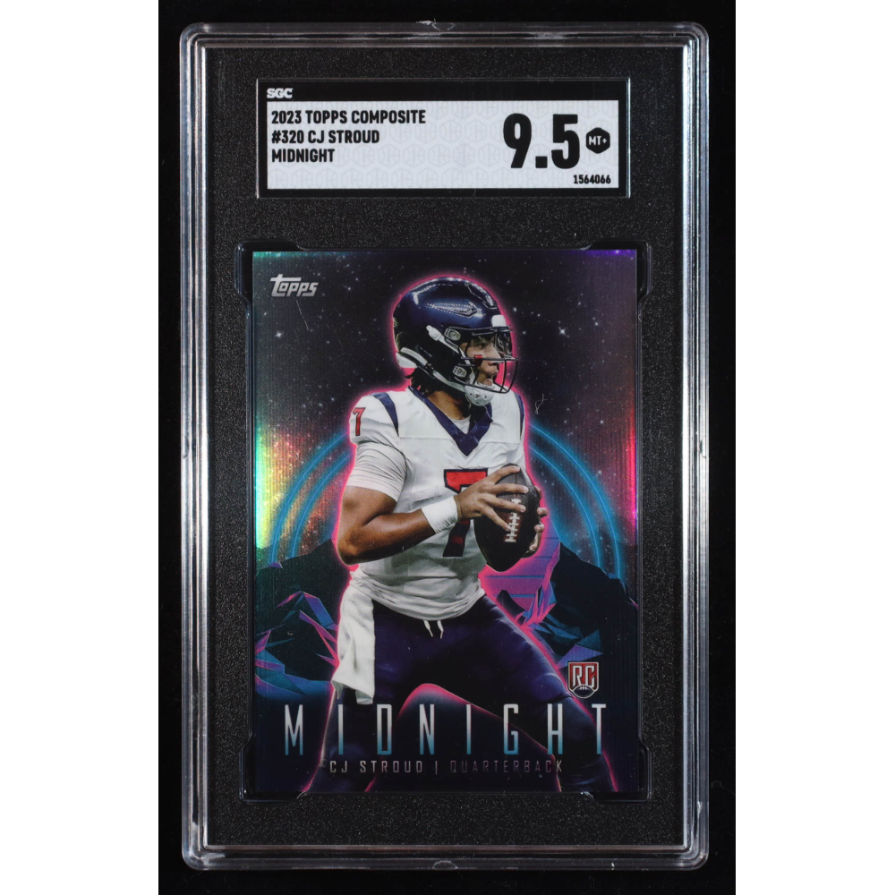 CJ Stroud 2023 Topps Composite Midnight #320 RC (SGC 9.5) at PristineAuction.com