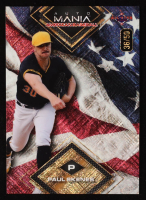 Paul Skenes 2024 Wild Card Auto Mania Diamond American Baseball Flag Pattern Shimmer #AMAD-PS2 RC #36/50 at PristineAuction.com