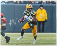 Aaron Jones Signed Packers 16x20 Photo (Fanatics) at PristineAuction.com