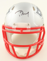 Tom Brady Signed Patriots Speed Mini Helmet (JSA) at PristineAuction.com