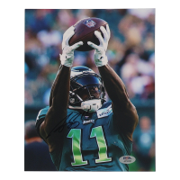 A. J. Brown Signed Eagles 8x10 Photo (PSA) at PristineAuction.com