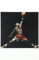 "Michael Jordan" Bulls LE 12x18 Lithograph by Joshua Barton #/500 (PA) at PristineAuction.com