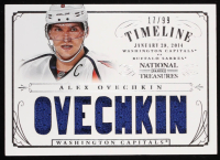 Alex Ovechkin 2013-14 Panini National Treasures Timeline Jerseys #TAO #27/99 at PristineAuction.com