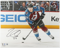 Nathan MacKinnon Signed Avalanche 16x20 Photo (Fanatics) at PristineAuction.com
