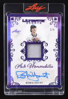Robin Yount 2024 Leaf Ultimate Sports Auto Memorabilia Purple #AMRY1 #3/8 at PristineAuction.com