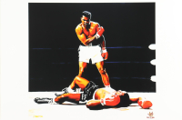"Muhammad Ali" 12x18 LE Lithograph by Joshua Barton #/500 (PA) at PristineAuction.com