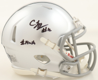 CJ Donaldson Signed Ohio State Buckeyes Speed Mini Helmet Inscribed "#Flash" (Authentic Ink) at PristineAuction.com