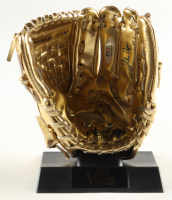 Nolan Ryan Signed Rawlings Mini Golden Glove With Display Stand (PSA) at PristineAuction.com