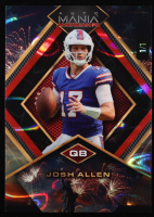 Josh Allen 2024 Wild Card Auto Mania American FB Holo Lux Diamond Lava Fireworks #AMADPJA #1/1 at PristineAuction.com